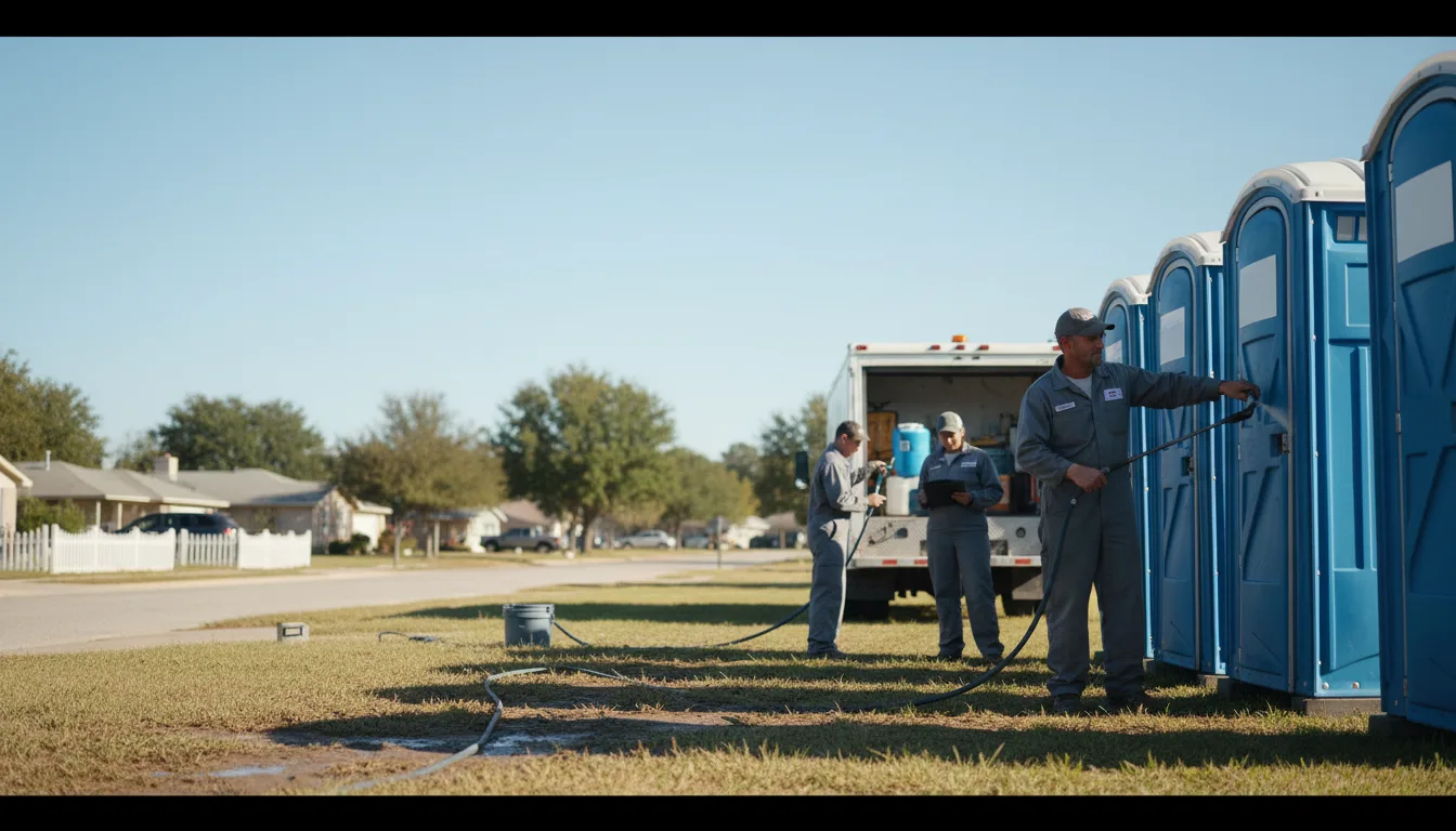 Long-Term Portable Toilet Rental in Lacassine, LA near me